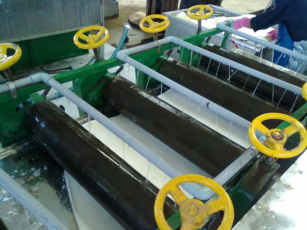 Quy trình sản xuất cao su thiên nhiên BYSA Rubber