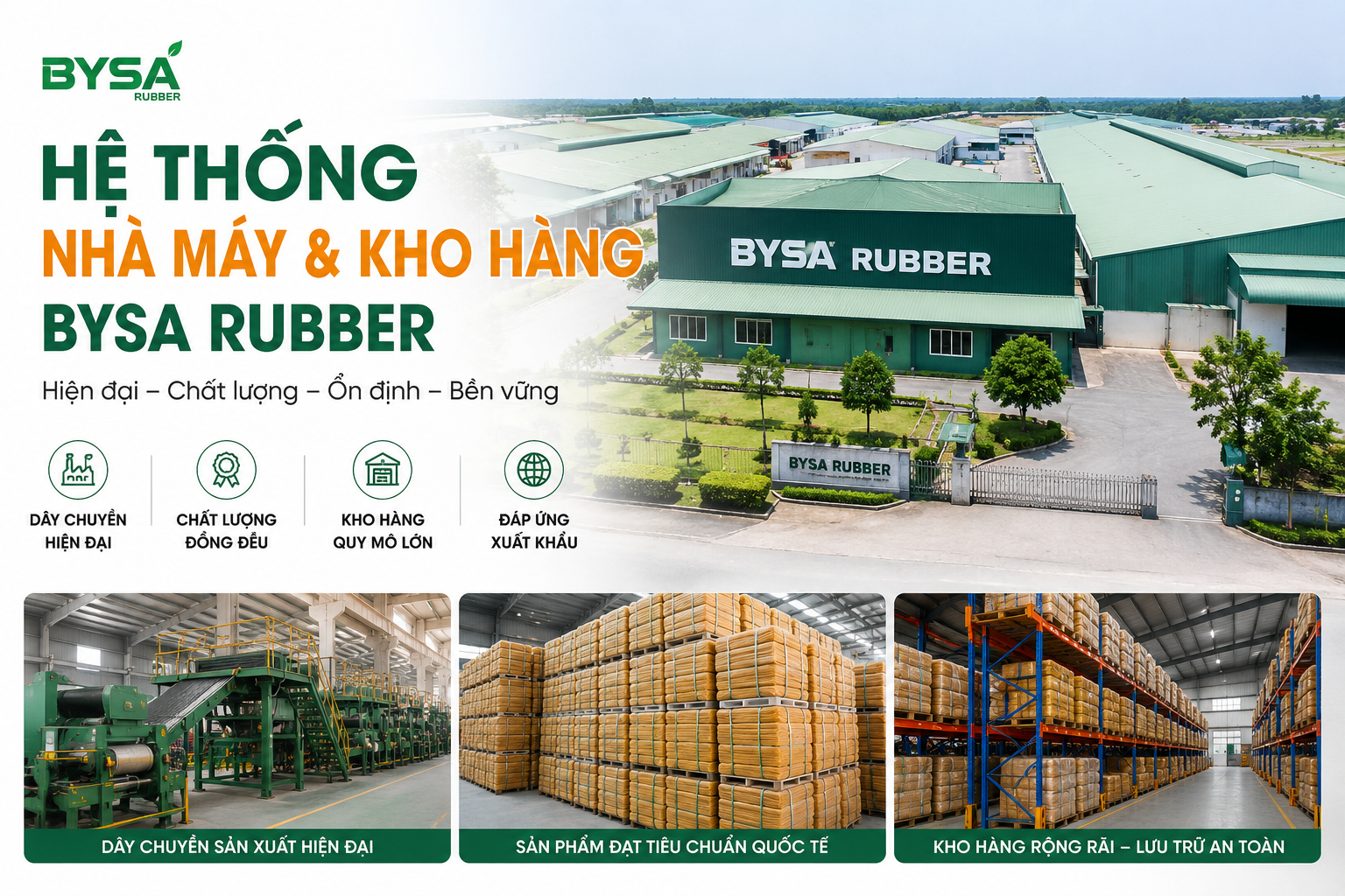 Nhà máy BYSA Rubber